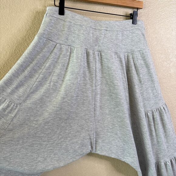 Free People Movement Stay Low Harem Pants Womens Small Gray Drop Crotch Wide-leg - Picture 11 of 16